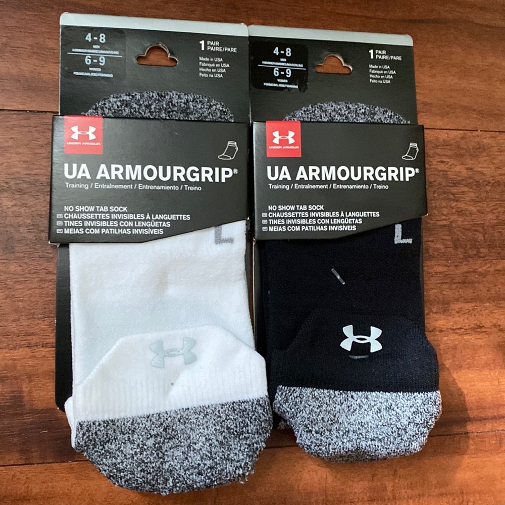 UA Armourgrip Socks 2 pairs